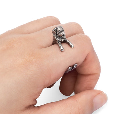 Bernese Mountain Dog Wrap Ring