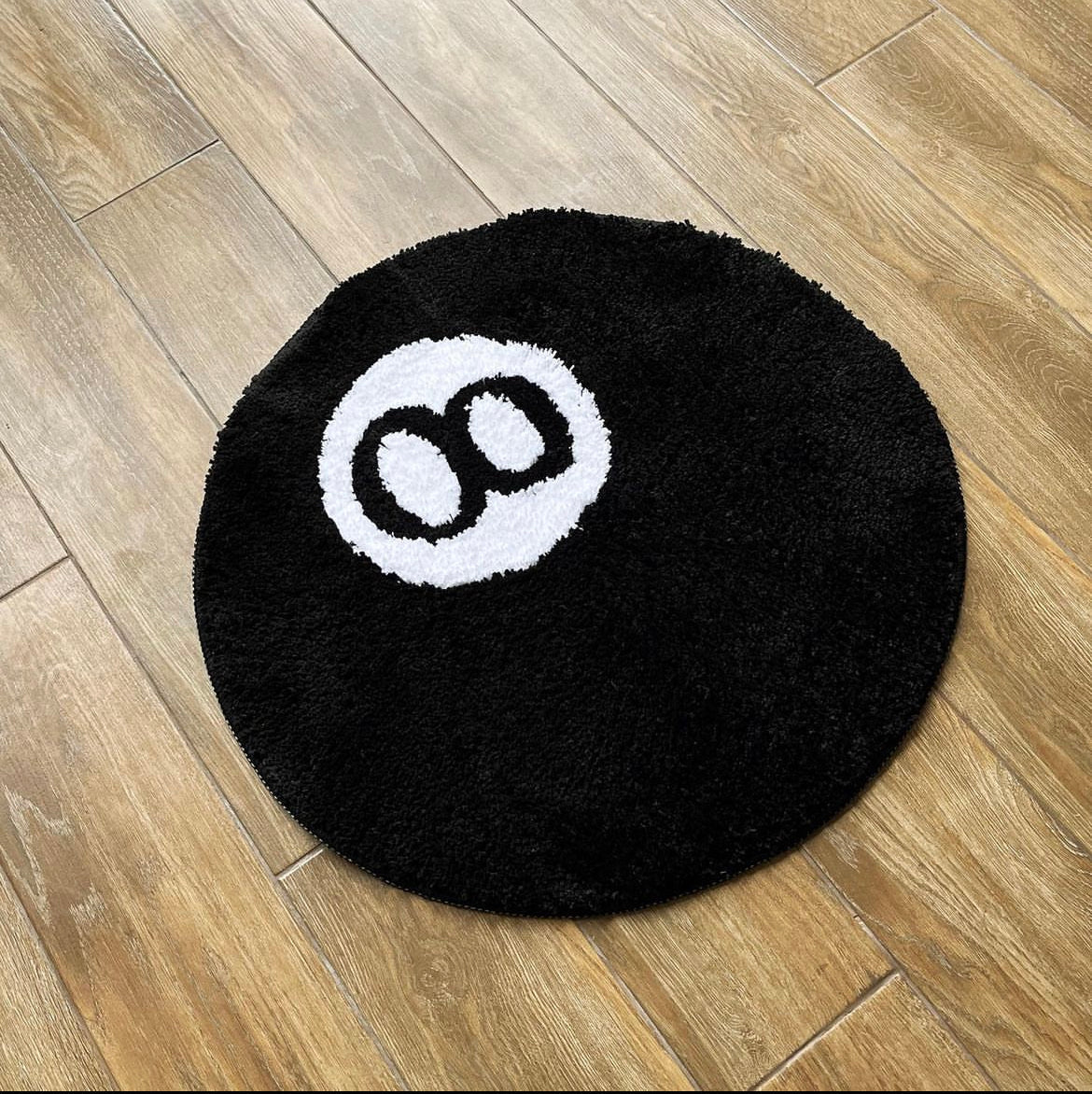 8 Ball Rug - Stussy Black