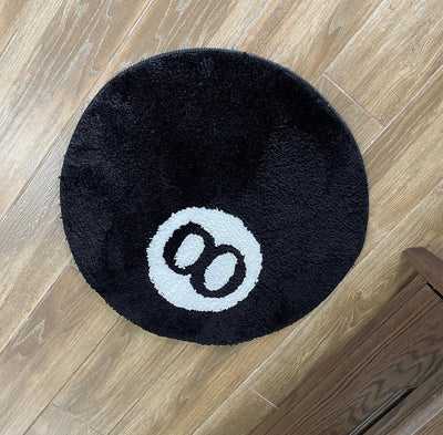 8 Ball Rug - Stussy Black